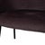 Freifrau Ona Fabric Chairs with Benches, Brown and Grey with Pattern, Set of 5 For Sale - Image 11 of 18