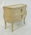 Fendi Fendi Cream Lacquered 2-Drawer Commode With Crocodile-Embossed Leather Tray Top For Sale - Image 4 of 18