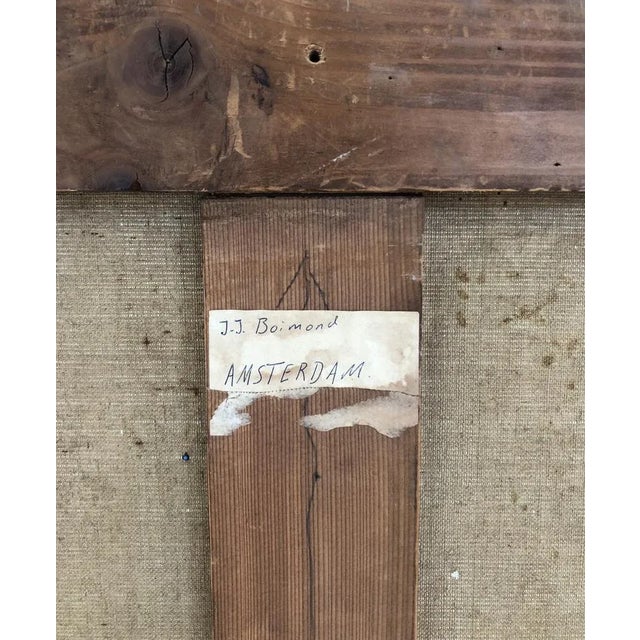 Jean-Jacques Boimond, Amsterdam, Oil on Canvas, Framed For Sale - Image 9 of 10