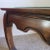 Contemporary Baker Ming Style Glass Top Wood Side Table With Chow Legs For Sale - Image 3 of 7