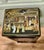 Black Lacquered and Lucky Decorated Chinoiserie Side Cupboard, 1920 For Sale - Image 3 of 7
