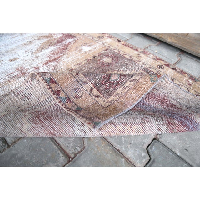 Textile 1960s Vintage Turkish Nomadic Wool Runner-2′7'×6′7″ For Sale - Image 7 of 11