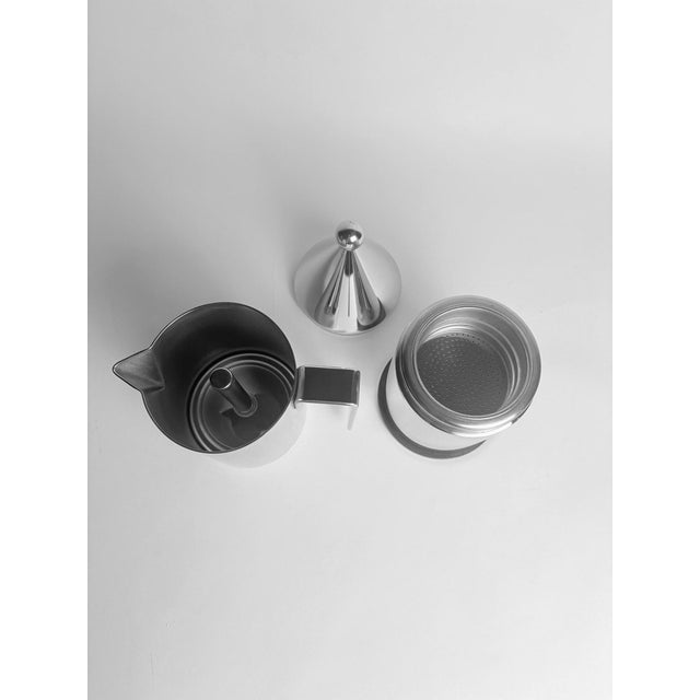 Large Moka Pot by Aldo Rossi for Alessi, Italy, 1980s For Sale - Image 3 of 8