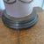 Mid Century Ceramic Table Lamp Incised Geometric Italian Style For Sale - Image 14 of 14