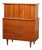 Young Manufacturing Mid Century Modern Walnut Gentleman's Chest For Sale