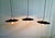 Vintage Industrial Pendant Lights in Black Enameled Sheet Metal, 1940s, Set of 3 For Sale - Image 10 of 17