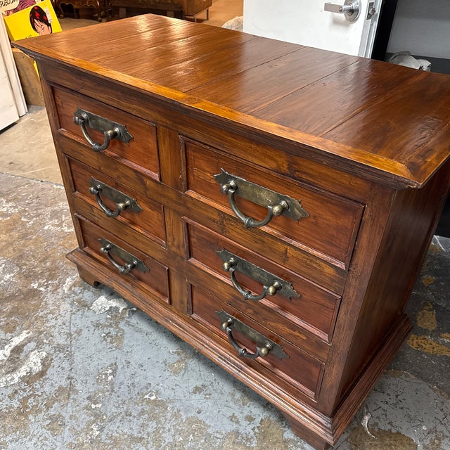 Rustic Spanish Colonial Style Dresser, Vintage. For Sale - Image 12 of 12