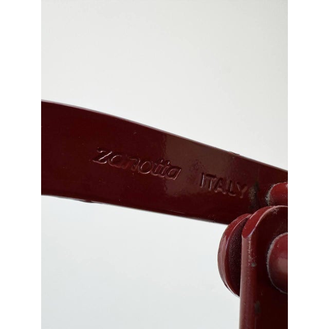 Celestina Folding Chairs from Zanotta, 1980s, Set of 4 For Sale - Image 9 of 11