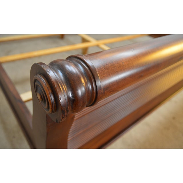 Wood Ethan Allen British Classics King Bed For Sale - Image 7 of 17