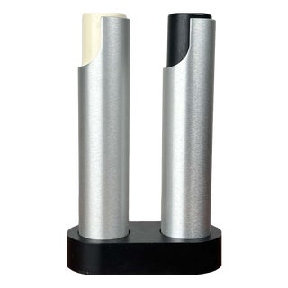 Mid-Century Modern Danish Pepper and Salt Grater by Rud Thygesen and Johnny Sørensen for Rosendahl, 1960s, Set of 2 For Sale