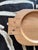 Vintage Handcarved Oval Wooden Folk Art Tray With Playing Card Handles For Sale - Image 9 of 15
