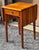 Mid 20th Century American Federal Style Solid Cherry Single Drawer Drop-Leaf Side Table For Sale - Image 11 of 14
