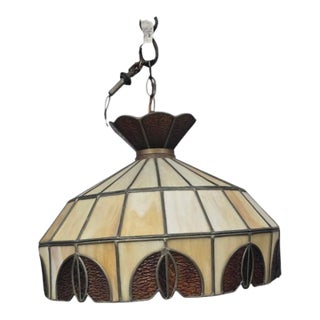 Mid 20th Century Traditional Pendant Light For Sale