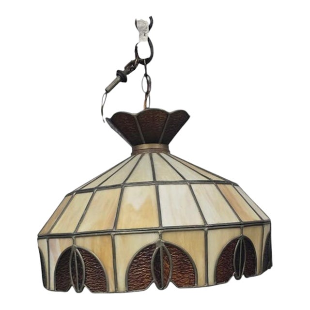 Mid 20th Century Traditional Pendant Light For Sale