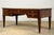Mid-19th Century French Neoclassical Mahogany Bureau Plat Desk With Chartreuse Leather For Sale - Image 10 of 18