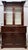 Bookcase with Mahogany Secretaire, 1940s For Sale - Image 10 of 13