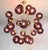 Fabio Ltd 21st Century Nova Natural Brass Amethyst Bubbles Murano Sputnik Chandelier by Fabio LTD For Sale - Image 4 of 5