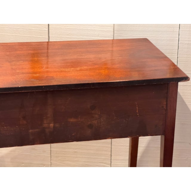 Brown Late 18th Century George III Mahogany Dressing Table For Sale - Image 8 of 12