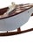 Vintage Folk Art Speedboat Mahogany Runabout Boat Rocking Horse Chris Craft Style For Sale - Image 15 of 18