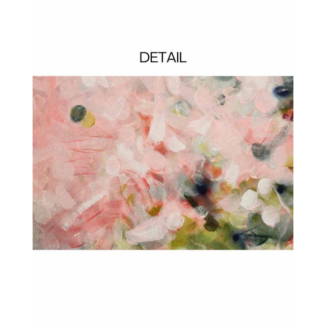 "July Always Said Hello on Our Evening Stroll" Original Abstract Contemporary Painting by Mel Rea For Sale - Image 4 of 5