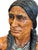 Plastic Native American Chief Bust by v. Kendrick, Signed For Sale - Image 7 of 12
