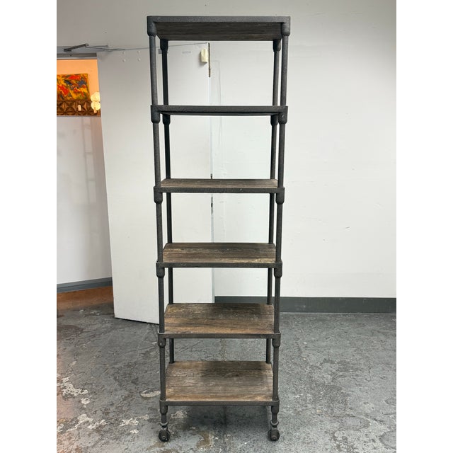 Design Plus Gallery presents the Dutch Industrial Single Shelving by Luay Al-Rawi for Restoration Hardware. Inspired by...