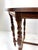 Wood Vintage English Oak Oval Occasional Side Table | Jacobean Revival Turned Leg Side Table For Sale - Image 7 of 10
