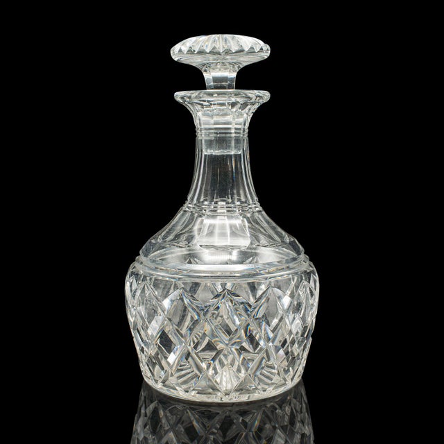 Mid-Century Modern 1950's Vintage Brandy Decanter For Sale - Image 3 of 12