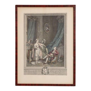 Early 20th Century France Sienna Wood Print For Sale
