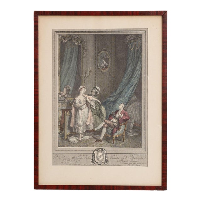 Early 20th Century France Sienna Wood Print For Sale