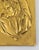 Mid-Century Italian Gilt Bronze Religious Plaque in Case by Enrico Manfrini For Sale In New York - Image 6 of 13