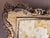 Bronze Antique Early 20th-Century Ornate Cast Metal Rococo Revival Picture Frame, Circa 1920s–1940s For Sale - Image 8 of 11