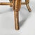Mid-Century Modern Italian Round Table Stool in Rattan, 1960s For Sale - Image 13 of 14