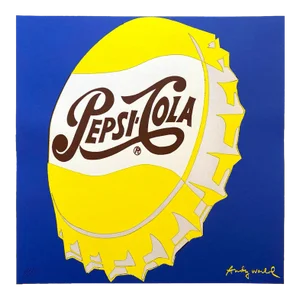 Andy Warhol Vintage 1986 Limited Edition Large Fine Art Lithograph Print " Pepsi - Cola " 1962