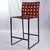 Attributed to Mark Albrecht Pair Of Studio Webbed Counter Stools For Sale - Image 4 of 7