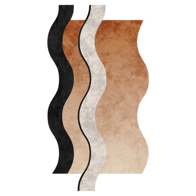 Tapis Shaped #36 Modern Eclectic Rug by TAPIS Studio, 2010s For Sale