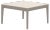 Ribbons Cream 50 Coffee Table by Mowee For Sale