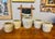 Antique French stoneware confit pot from the Provence or Normandy regions dating from the 19th or early 20th century....