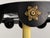 Metal Vintage Italian Brass and Black Lacquer Coat Rack, 1950s For Sale - Image 7 of 18
