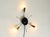 Mid-Century Modern Brass 3-Arm Sputnik Ceiling or Wall Lamp, 1950s For Sale - Image 11 of 18