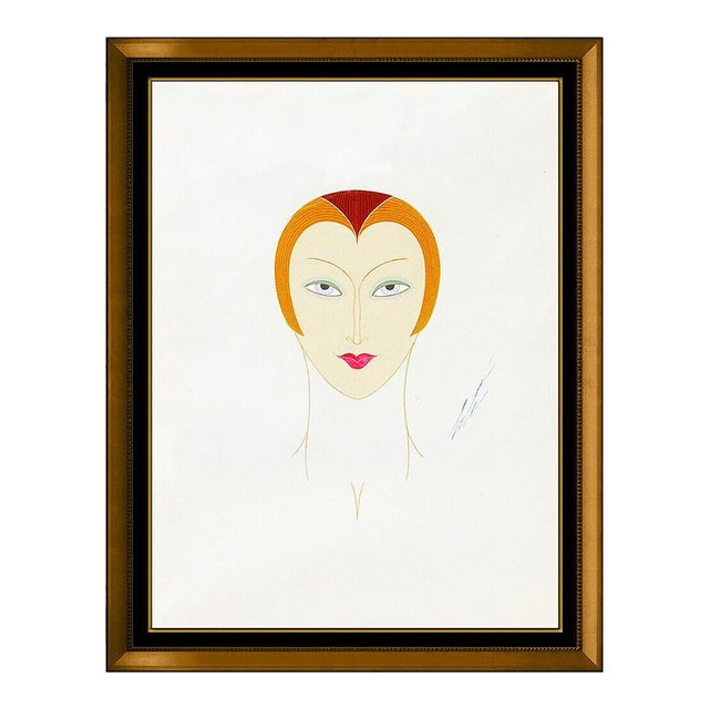 Early 20th Century Tete de Mannequin, Erté For Sale