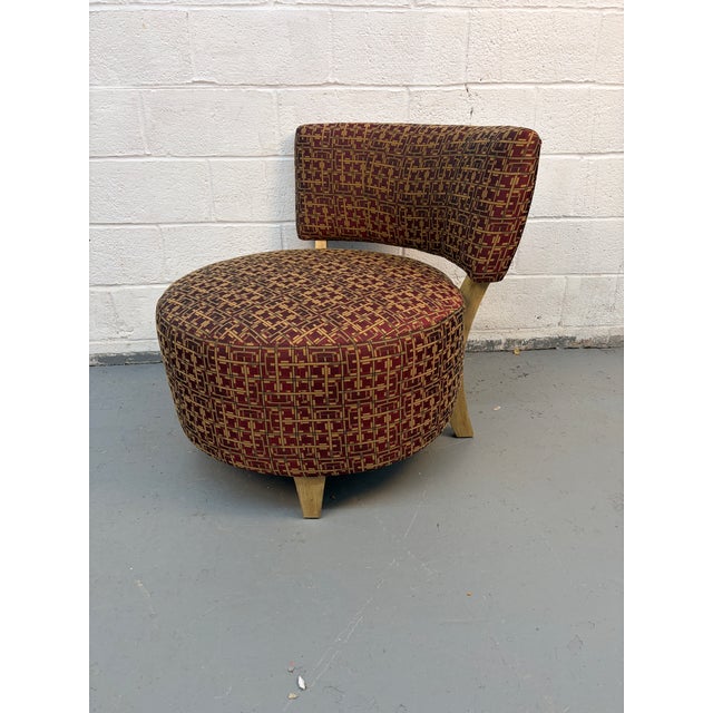 Mid 20th Century Geometric Patterned Lounge Chairs For Sale In New York - Image 6 of 8