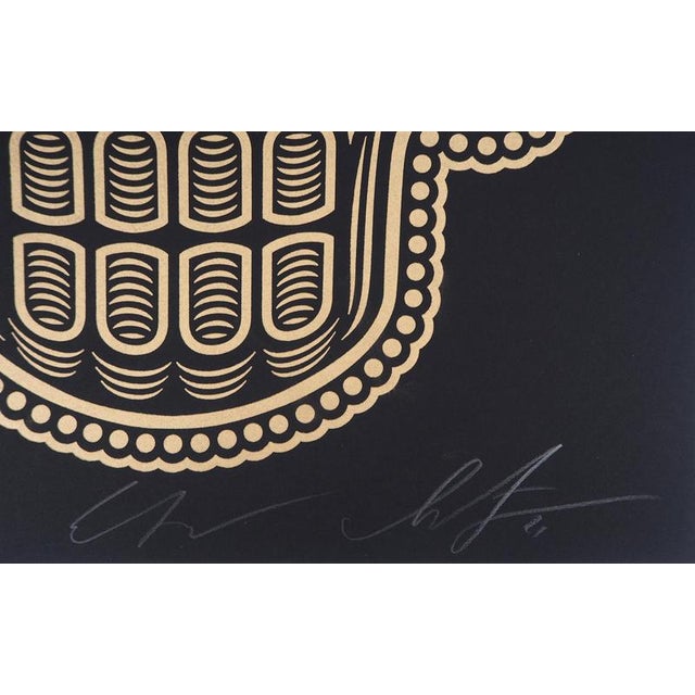 Shepard Fairey, and Ernesto Yerena, Day of the Dead Calavera, Letterpress Prints For Sale - Image 5 of 10