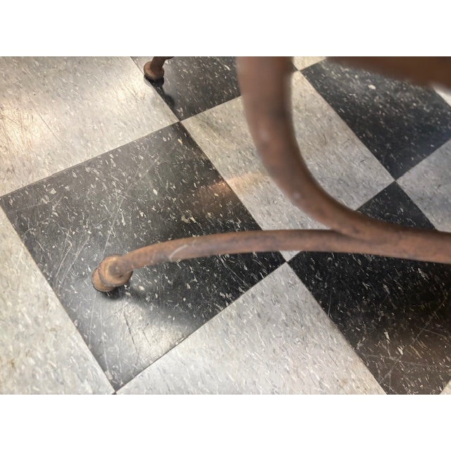 1980s Iron Bench For Sale - Image 4 of 13
