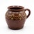 Antique French Terracotta Pot With Hand-Painted Swag Design For Sale - Image 11 of 11
