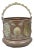 Antique Anglo Indian Middle Eastern Copper & Bronze Coal Bucket Cachepot Planter For Sale