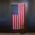 ABOUT World War 2 era American flag with 48 stars. The flag body is of multi-piece construction, with each stripe a...