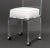 Modern Lucite Swivel Vanity Chair For Sale - Image 4 of 6