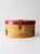 Red Vintage 1930s Dunlap New York Hat Box With Leather Strap For Sale - Image 8 of 16