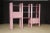 Wood Pink Cerused Oak Modular Bookcase Room Divider by Lou Hodges, 1970s For Sale - Image 7 of 12